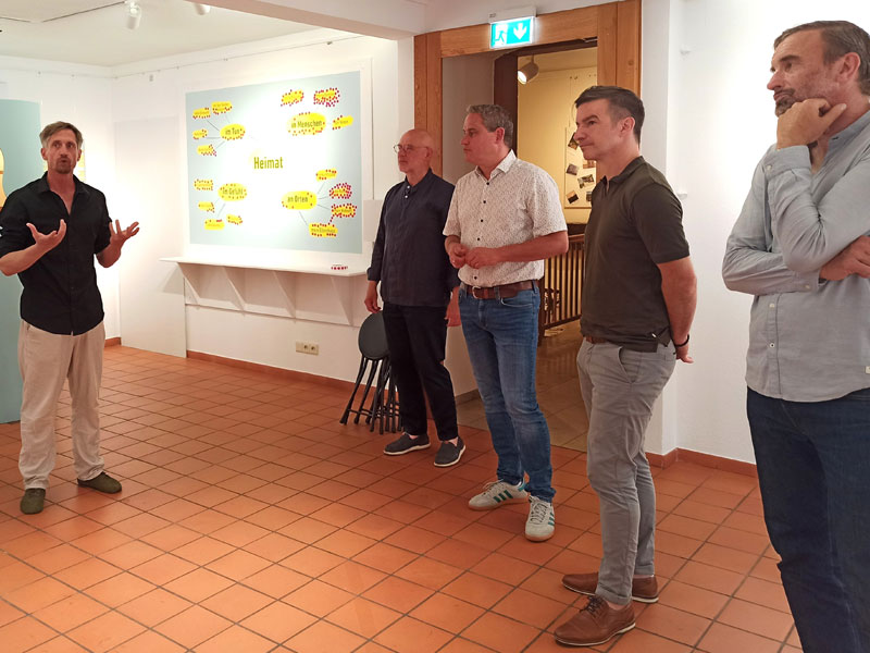 Besuch aus dem Ministerium für Landwirtschaft, Regionalkultur und Heimat